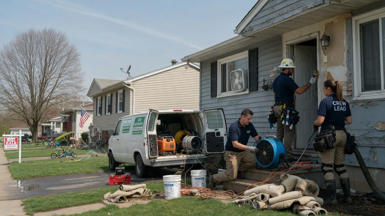 Flood Cleanup in Mccurtain, OK near me