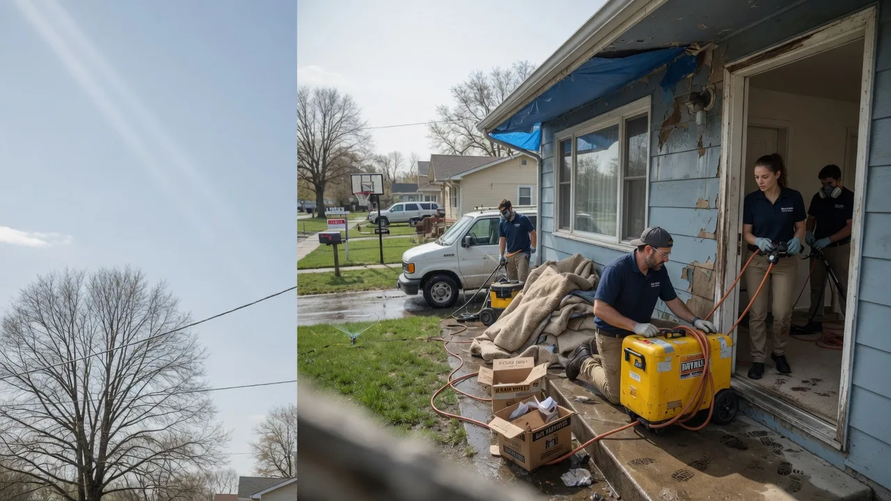 Basement Flood Cleanup in Mccurtain, OK near me